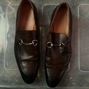 Men’s brown Gucci shoes